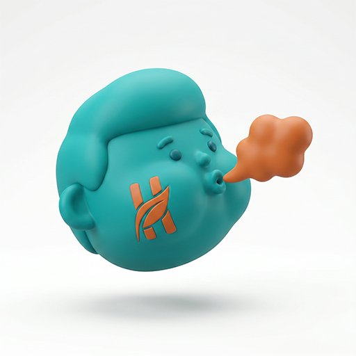 Ícono 3D de persona con tos y gripa en Farmacia Humus Guadalajara.